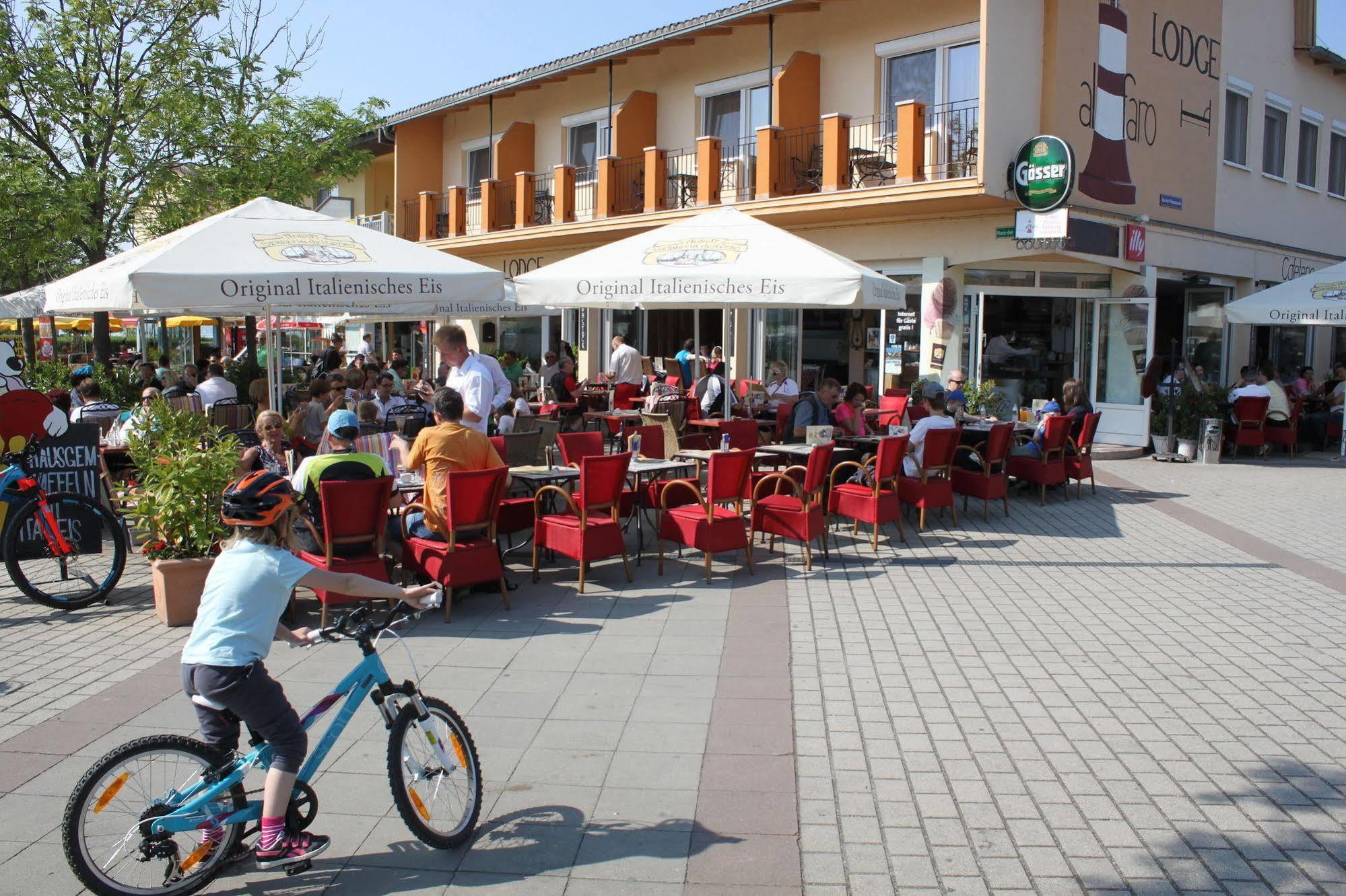 Hotel Al Faro Lodge Podersdorf am See Exterior foto